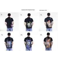 Sac à dos étanche de luxe 20L en PVC, style camouflage, pour randonnée et moto – Promotion usine Ningbo