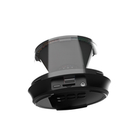 OEM Kleiner Tragbarer RGB-Lautsprecher mit Starkem Bass, USB-Aufladbar, Unterstützt AUX/TWS/TF-Karte für Zuhause, Partys und Geschenke