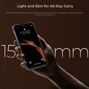 OUKITEL G3 4G รองรับซิมคู่ 4GB+64GB หน้าจอ 6 นิ้ว IP68 IP69K แบตเตอรี่ 6300mAh กล้อง 13MP ระบบปฏิบัติการ Android 14 โทรศัพท์กันน้ำ ทนทาน ปลดล็อคแล้ว - Product Image 5