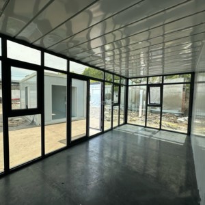 แผงแซนวิชสำเร็จรูปสำหรับบ้านแบบโมดูลาร์อาคารสำเร็จรูปแบบพกพา - Product Image 5