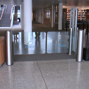 Cổng xoay cột với đầu đọc thẻ được nhúng trong đầu cố định, động cơ <span class=keywords><strong>servo</strong></span> của nó là từ Đức - Product Image 5