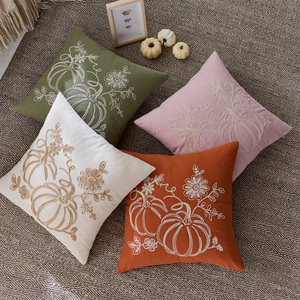 Bán Buôn Jacquard Đệm Bìa Trang Trí Gối Sofa Gối Bìa Màu Đỏ 45x45Cm Gối Trường Hợp - Product Image 4