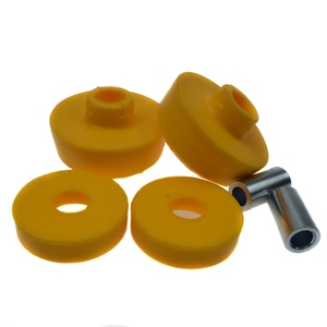 2 pièces <span class=keywords><strong>Powerflex</strong></span> bague supérieure d'amortisseur arrière jaune pour Mini Cooper Countryman Paceman - Product Image 1