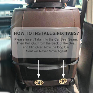 Washable Portable Dog Booster Car Seat Travel <b>Carrier</b> Dog Car Seat Cover for Small <b>Pets</b> Dog Car Seat - Product Image 3