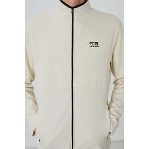 Ensemble de survêtement pour homme Carlos Beige, coupe standard, respirant, vêtements décontractés - Product Image 2