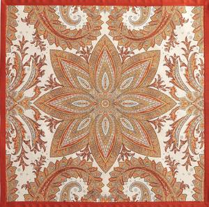 Serviettes en tissu imprimées de feuilles colorées personnalisées Ychon, vente en gros, carrées, durables, pour restaurant, hôtel, décorations de fête - Product Image 4