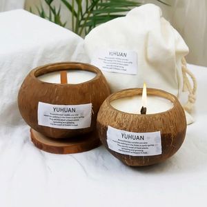 Bougies parfumées en gros, bougies en cire de soja en pot de 4 oz et 8 oz, ensembles cadeaux de bougies d'aromathérapie à la lavande, à la vanille et à la rose - Product Image 2