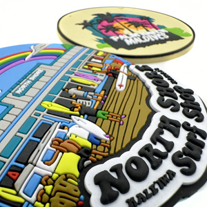 Imán de nevera de PVC personalizado en 3D, diseño gratuito, fabricante directo, imán fuerte de polivinilo cloruro de caucho suave, recuerdo. - Product Image 2