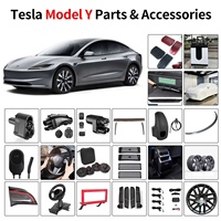 Protection d'écran pour Tesla Model 3, Ailes en fibre de carbone pour coffre Y, Kit carrosserie Yofer Juniper, Haut-parleur à bobine, Phare 2019