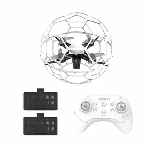 RC Quadcopter Drone With Lights Soccer Drone Flying Ball Drone For Kids