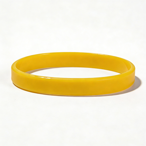 Pulseras de Silicona Personalizadas con su Propio Logotipo, Color Sólido Brillante, Bajo MOQ, Precio de Fábrica - Product Image 3