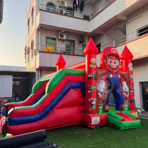 Castillo Inflable Super <span class=keywords><strong>Mario</strong></span> <span class=keywords><strong>Bros</strong></span>, Casa de Brinco Inflable con Tobogán - Product Image 3