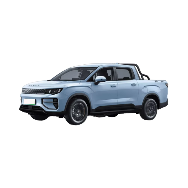 Electric Pickup Geely Radar Jingang EV 2025 Strong Payload Long Range Utility Work Truck in Stock 505km Two-wheel Drive Long Box