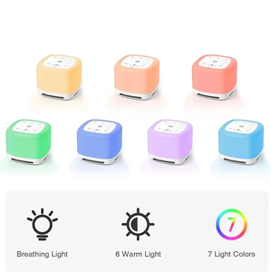 ลำโพงไร้สายธรรมชาติกล่องเสียงสร้างบรรยากาศพร้อมฟังก์ชั่นบันทึกเสียงเครื่องช่วยการนอนหลับเครื่องเสียงสีขาว - Product Image 2