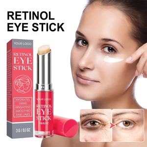 Crème pour les yeux au rétinol infusée à la vitamine E, en stick, soin hydratant de la peau, essentiel pour le contour des yeux, soin du corps, marque privée OEM - Product Image 2