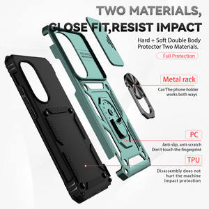 Funda protectora de lente de cámara deslizante para Motorola G Stylus <span class=keywords><strong>G22</strong></span> G Play 4G 5G 2021 2022 2023 2024 cubierta de soporte de anillo de montaje de coche - Product Image 6