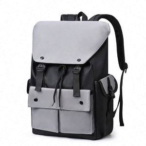 Muestra gratuita 2023 Nueva mochila para portátil de 4 pulgadas de alta capacidad, impermeable, para viajes de ocio, mochila para portátil para hombre - Product Image 1
