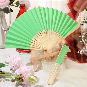 Accesorios de Boda Chinos al por Mayor - Abanicos de Bambú OEM con Caja de Cierre Magnético - Product Image 1