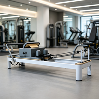 Reformer de Pilates Blanco para Entrenamiento de Profesores, Programas de Educación Académica, Reformers de Pilates