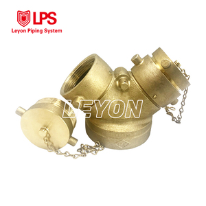 LEYON FM UL Système de protection incendie Équipement de lutte contre l'incendie Raccord <span class=keywords><strong>siamois</strong></span> en laiton pour services d'incendie - Product Image 2