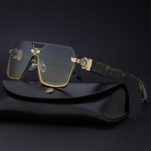 Offre Spéciale imprimé jambes rimelss logo métal lujo filles pêche lunettes de luxe unisexe hommes de luxe lunettes de soleil <span class=keywords><strong>2021</strong></span> - Product Image 3