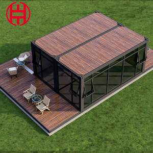 Thiết Kế Hiện Đại Bằng Gỗ <span class=keywords><strong>Log</strong></span> Cabin Sang Trọng Modular Nhà Có Thể Tháo Rời Đúc Sẵn Nhỏ Nhỏ Nhà Nhỏ Nhà Container Tạm Thời Nhà - Product Image 4