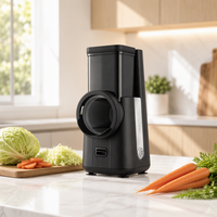 Outil de cuisine intelligent, lames en acier inoxydable, coupe-légumes et trancheuse électrique multifonctionnelle pour un usage domestique