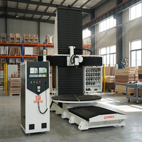Fresadora CNC Vertical de 5 Ejes Rongchi de 1500x2500 mm para Esculturas de Espuma 3D y Fabricación de Moldes para Muebles, Directo de Fábrica
