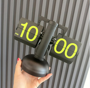 Reloj de bala de oro moderno de lujo, Péndulo de <span class=keywords><strong>abuelo</strong></span> personalizado, diseño 3D, arte, pared de salón, reloj de mesa, regalo superior - Product Image 2