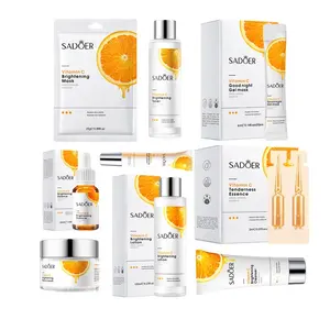 Nouveau sérum pour le visage à l'<span class=keywords><strong>acide</strong></span> <span class=keywords><strong>hyaluronique</strong></span> et à la vitamine C, soin de la peau, éclaircissant, blanchissant, anti-âge, marque privée, biologique - Product Image 1