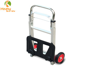 Xe Đẩy Tay Gấp Bằng Nhôm 90KG Xe Đẩy 2 Bánh Có Thể Gập Lại Xe Đẩy Tay Nền Bằng Thép Không Gỉ Hạng Nặng Xe Đẩy Tay - Product Image 2