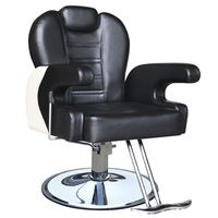 Fauteuil de coiffeur inclinable avec appui-tête mobile fauteuil de barbier de fabrication professionnelle