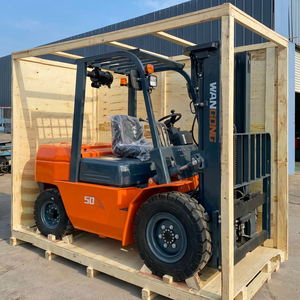 Chariots élévateurs diesel 3, 3,5, 4, 5 tonnes à moteur japonais, certifiés CE ISO, électriques tout-terrain, durables, à prix d'usine et abordables - Product Image 2