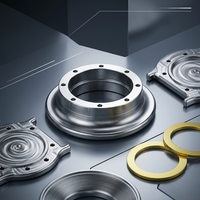 Composants de cadre de précision en alliage d'aluminium usinés sur commande par CNC 5 axes pour applications industrielles