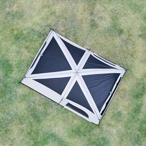 Tente de camping familiale spacieuse 3 saisons OEM, <span class=keywords><strong>abri</strong></span> grande capacité avec auvent pour pique-niques en plein air et séjours de nuit - Product Image 4