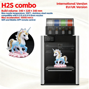 <span class=keywords><strong>Impresora</strong></span> <span class=keywords><strong>3D</strong></span> Bamboo H2S Combo con Alimentación Automática de Filamento, Versión Global Desbloqueada para UE y Reino Unido, Directo de Fábrica, WiFi, App, Impresión Multicolor - Product Image 1