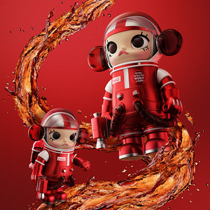Venta al por Mayor de Productos Nuevos y Modernos, Figura de Acción Coleccionable Original POPMART MEGA SPACE MOLLY X <span class=keywords><strong>COCO</strong></span> Generación 2 - Product Image 3