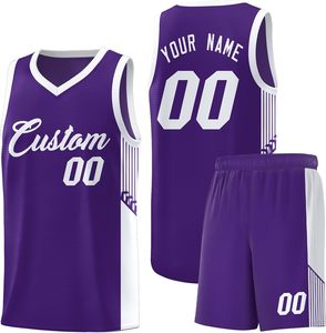 Personalizado Reversible Logo Juego Match-Ready Jerseys Equipos Baloncesto Jersey Creador Diseño Pro-Grade Cosido Uniformes - Product Image 5