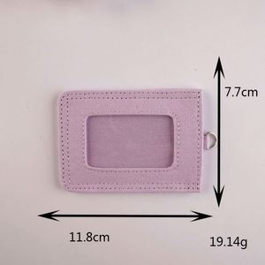 INS Style Unisex Canvas Card <b>Holder</b> with DIY Name Slot Korean-Style Credit Card <b>Wallet</b> for Women - Product Image 6