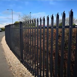 รั้วเหล็กรั้วไม้แบบ W และ D สำหรับงานหนัก - Product Image 6