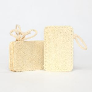 Etiqueta privada personalizada 100% Natural Biodegradable Baño Ducha Exfoliante <span class=keywords><strong>Lufa</strong></span> Scrubber Organic Loofah Pad <span class=keywords><strong>Esponja</strong></span> para el cuerpo o plato - Product Image 1