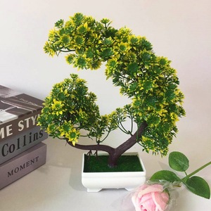 Arbre Bonsaï Artificiel Qi Xing Violet 30cm Plante en Pot en Plastique Ornement Décoratif d'Intérieur - Product Image 3