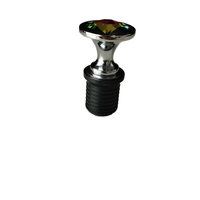 Nouveau bouchon de foret à eau coloré en acier inoxydable et caoutchouc de 1 pouce pour fournitures marines Jiapin/GGDS CN
