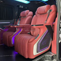 Sièges MPV Phare 5.0 Sièges Chauffage Ventilation Massage Inclinaison Couleurs Personnalisées pour Benz Classe V Vito Metris W447 Sprinter
