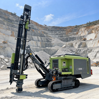Machine de forage DTH haute performance, foreuse de puits DTH avec une profondeur de forage économique de 21 m pour le développement des carrières
