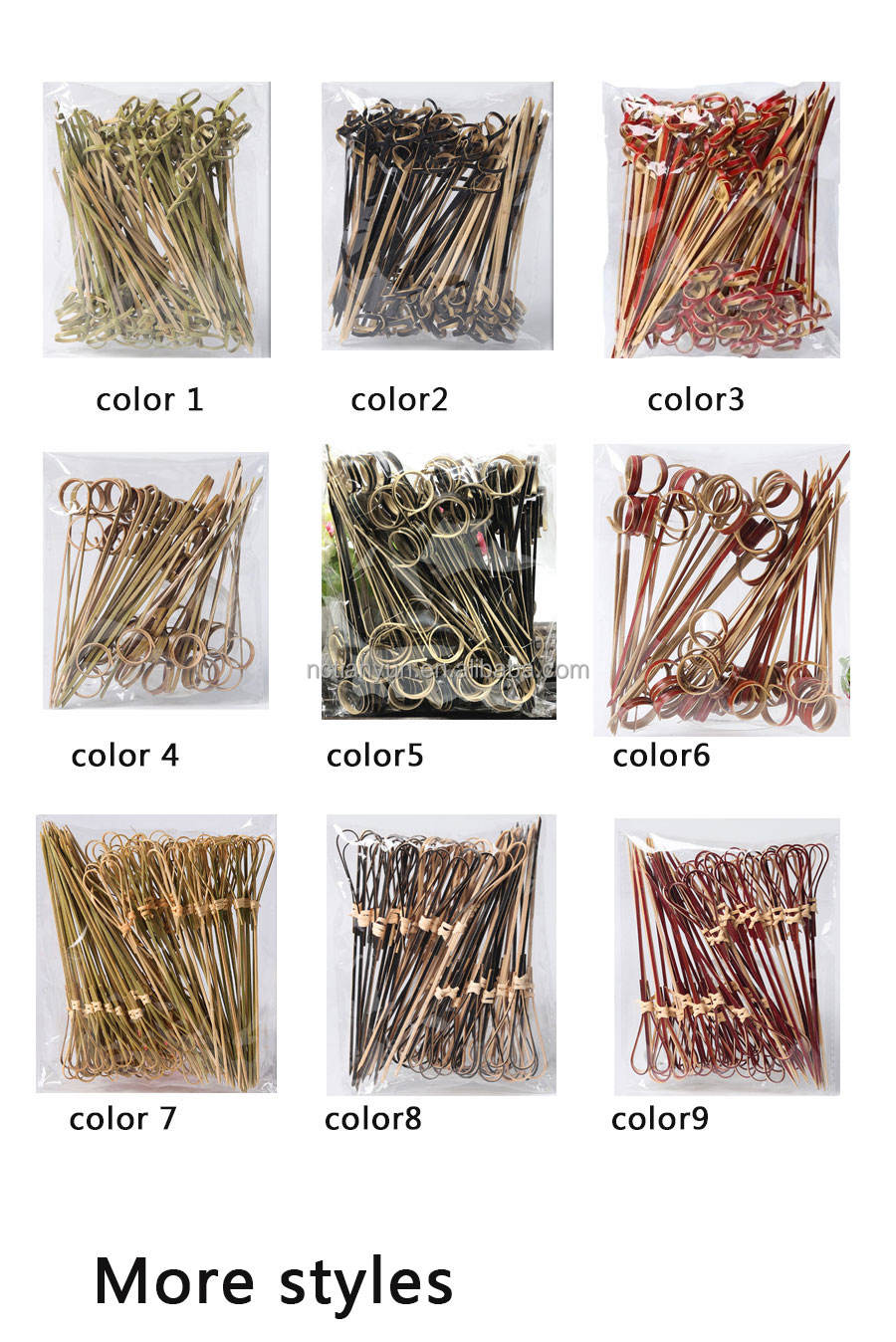 แท่งไม้ไผ่ใช้แล้วทิ้ง