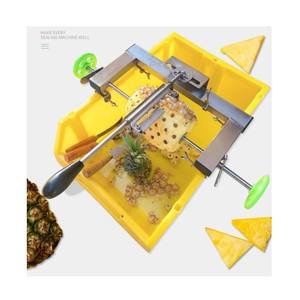 Éplucheur industriel commercial d'ananas de rendement élevé avec le coupeur d'ananas de l'acier inoxydable 304 - Product Image 3