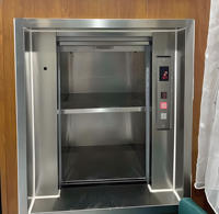200kg Speiseaufzug mit Wärmefunktion zur Temperaturerhaltung, Hebevorrichtung für Cafeterias