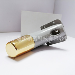 YIJUN L-Shaped Plastic Furniture Legs Gray <b>Gold</b> Coated Modern Minimalist <b>Sofa</b> Bed Cabinet Leg Easy Installation - Product Image 3