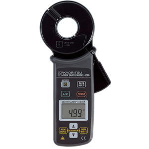 เครื่องวัดความต้านทานดินแบบดิจิตอล Kyoritsu รุ่น 4200 พร้อมจอ LCD สำหรับวัดการต่อสายดิน - Product Image 1
